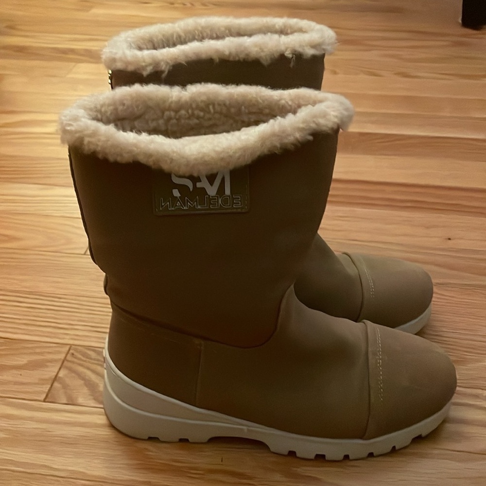 Sam Edelman Tan Kaylie Winter Boots